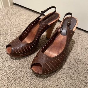 Nine West wedge heel, size 8